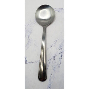 Wallace Brand Ware Stainless Steel Soup Dessert Spoon Dominion Pattern